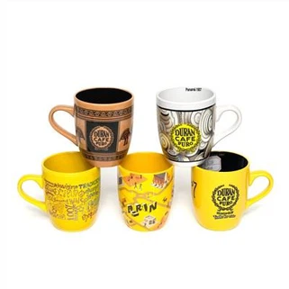 Keramik gljáð kaffibolli