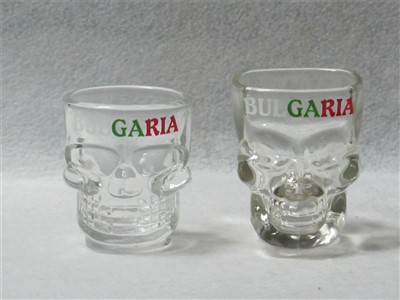 STOCK - Skull Shot Glass