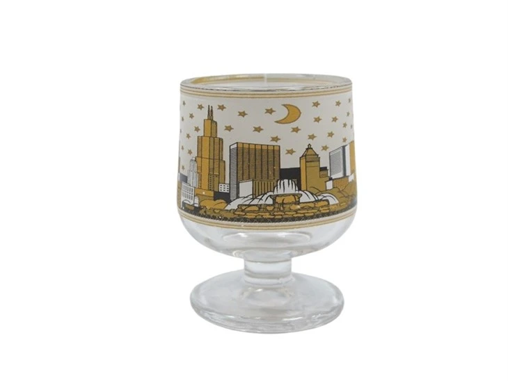 Glass Egg Mug With Logo