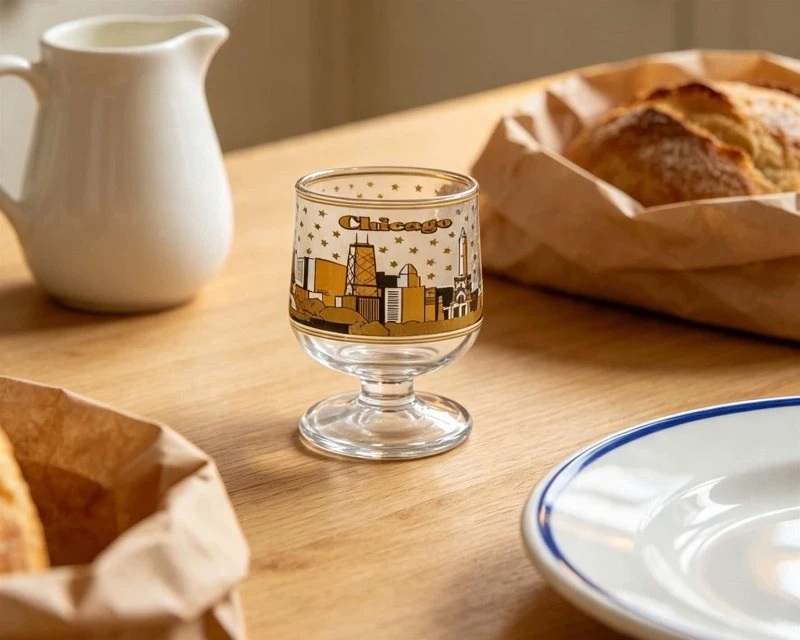 Glass Egg Mug With Logo Glass Egg Mug With Logo